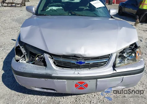 2002 Chevrolet Impala из США, поврежденный, VIN 2G1WF55E429364689